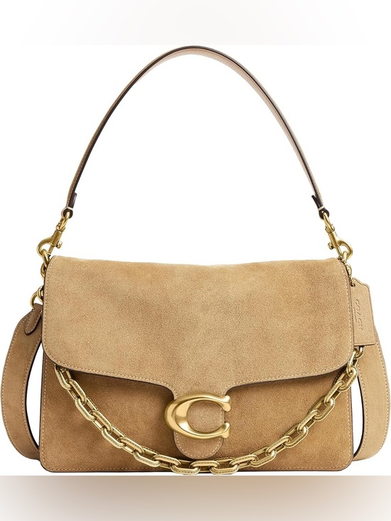 Coach Handbags - Coach Chain Tabby Shoulder Bag Sand Suede - NWOT